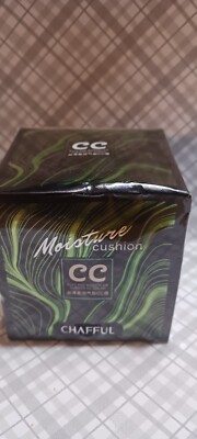 Chafful Moisture Cushion CC Silky & Smooth Air Cusion CC Cream SEALED Box Dmg
