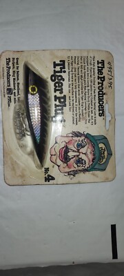 The Producers Tiger Plug #4 Fishing Lure