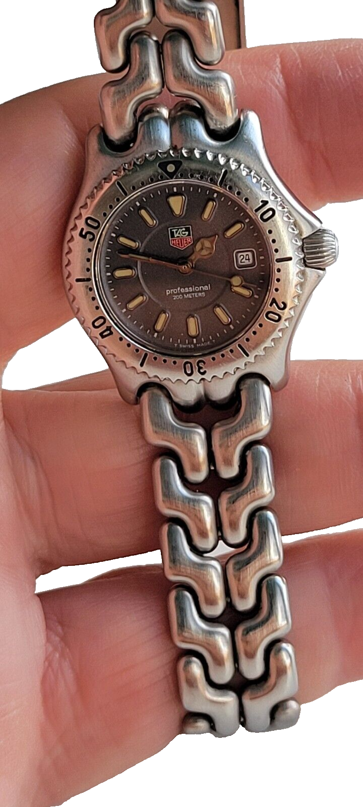 Tag Heuer Sel Professional WG1313-2 Stainless 200M gray dial