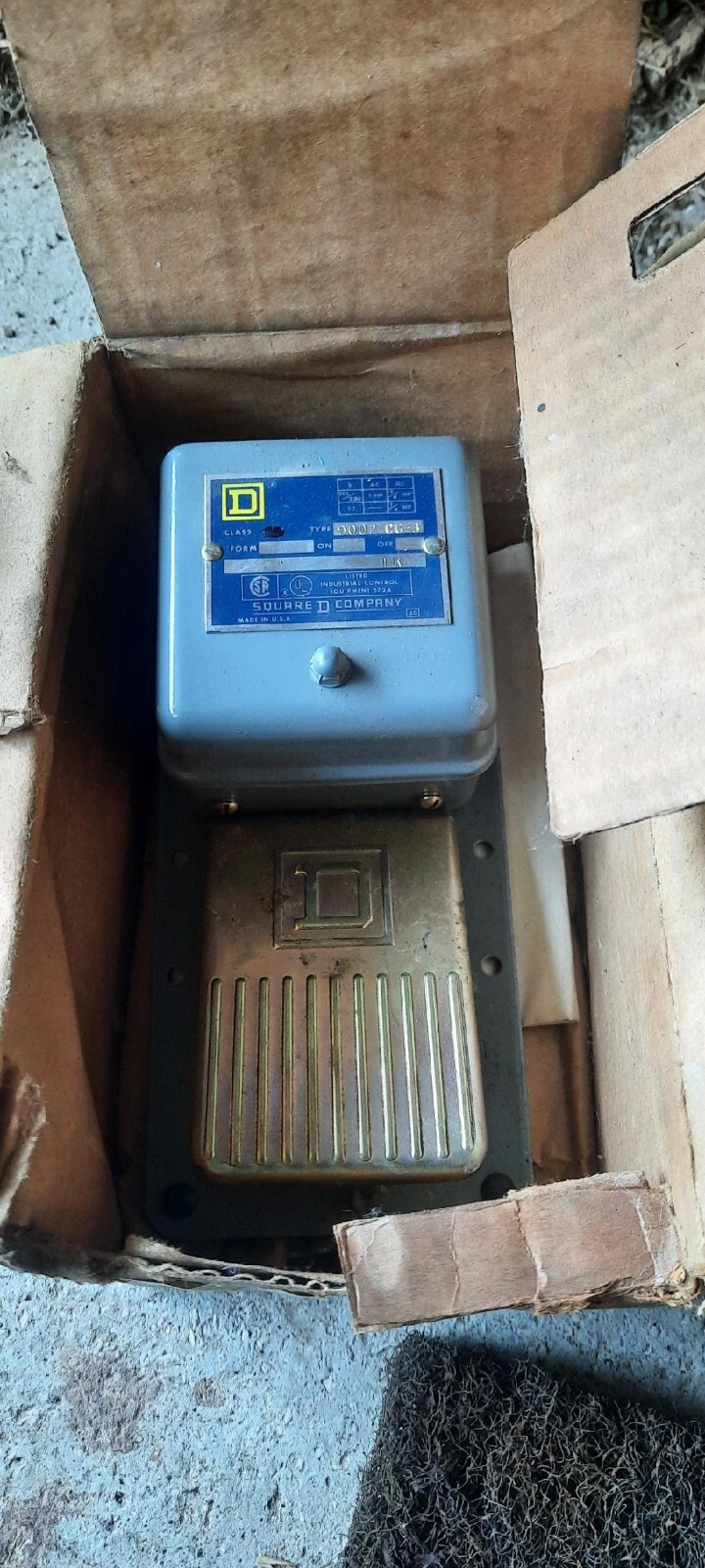 GEX POWER Ⅲ 900（TOMO） Square D Company Foot Switch Class 9002 Type CG-3 | eBay