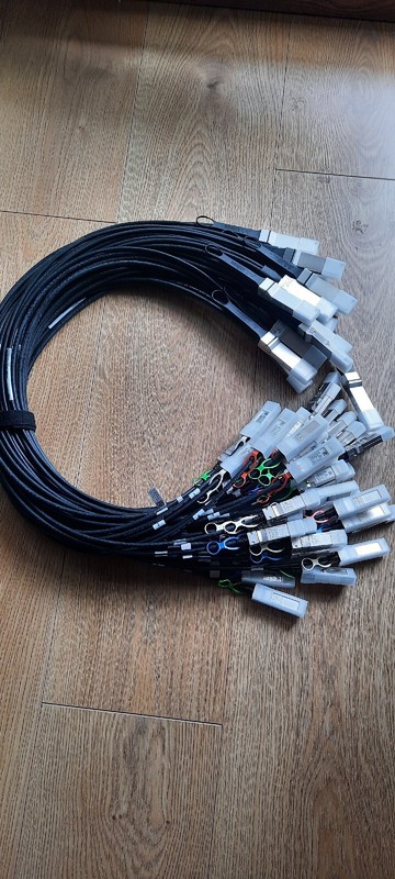 Cable Dac Qsfp 100g To 4 X Qsfp 25g . L 1m