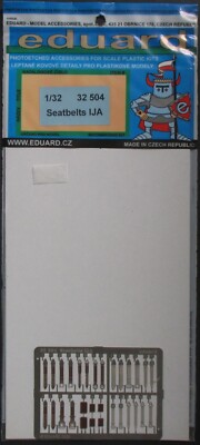 Eduard 1/32nd Seatbelts IJA Item No. 32504