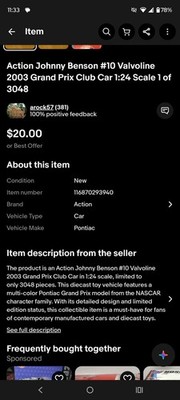 Item photo(s) from verified buyer