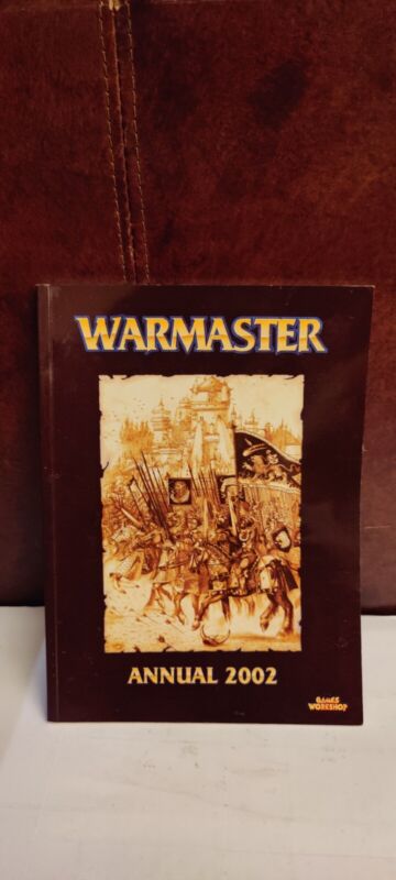 Warhammer Warmaster Annual 2002 Games Workshop Book 