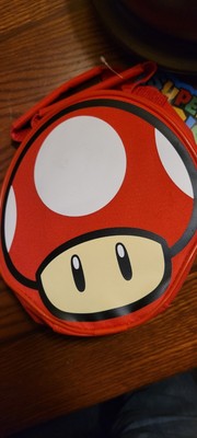 Super Mario Bros RED MUSHROOM Insulated Lunch Box Bag