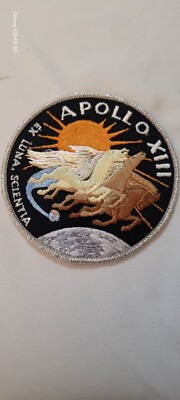 APOLLO XIII VINTAGE PATCH  COLORS ARE NEW EX LUNA SCIENTIA