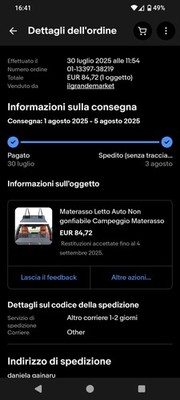 Foto dell'oggetto di un acquirente verificato