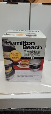 hamilton beach Quick And Easy breakfast sandwich maker