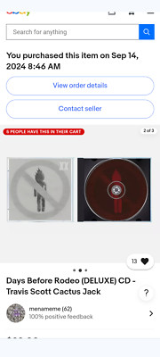Days Before Rodeo (DELUXE) CD - Travis Scott Cactus Jack