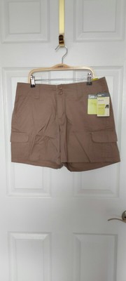 Women's Lee Utility Shorts Just Below The Waist Size 8 Medium Beige 
