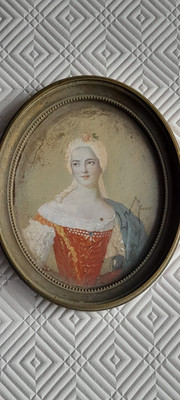 MINIATURE HENRIETTE DE FRANCE