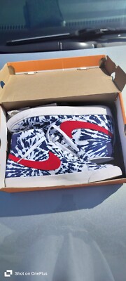 Size 12-  Nike Blazer Mid 77 Vintage Blue Tie-Dye 2020