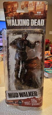 MCFARLANE FIGURE MUD WALKER THE WALKING DEAD SERIES 7 PACKAGE DAMAGED TAPE IT 