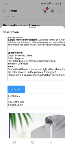 Item photo(s) from verified buyer