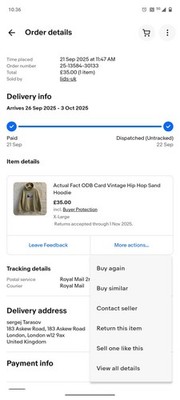 Item photo(s) from verified buyer