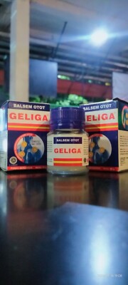 3 x GELIGA MUSCULAR BALM NECK MUSCLE PAIN RELIEF 40gr