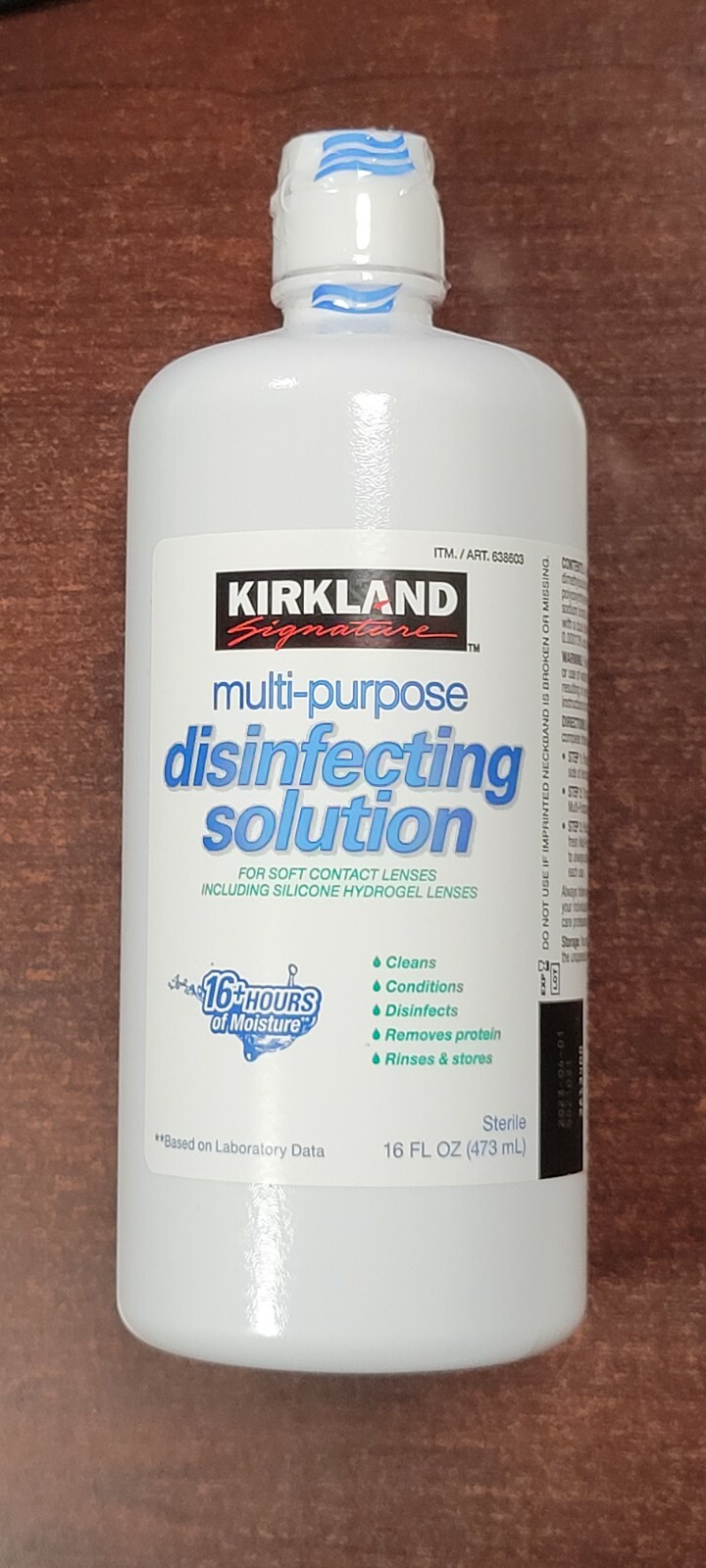Kirkland Signature Contact Lens Solution Contactlenssolution