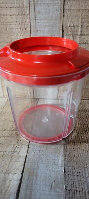 Tupperware Power Chef Super Sonic Food Chopper Replacement Paddle Blade Funnel
