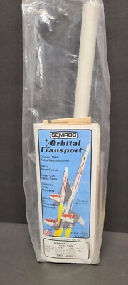 Semroc Orbital Transport Flying Model Rocket Kit Model Rocket Glider New Sealed