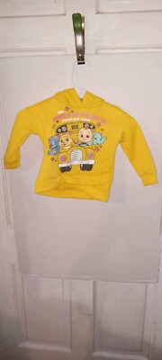 COCOMELON 3T CLEAN PRE OWN SWEATER YELLO CUTE JJ FAST FREE SHIP USA
