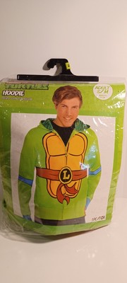 TMNT LEONARDO HOODIE - Adult Size S/M, NEW
