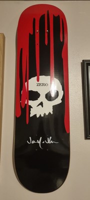 Zero 'Single Skull w Blood' Deck Signed by Jamie Thomas | eBay