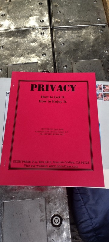 Privacy How To Get It. How To Enjoy It
