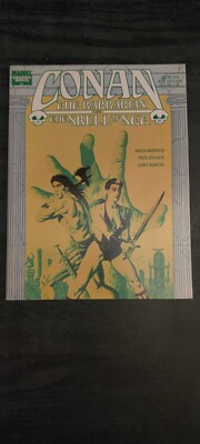 Conan the Barbarian Skull of Set Marvel Graphic Novel Destroyer REH Gulacy art