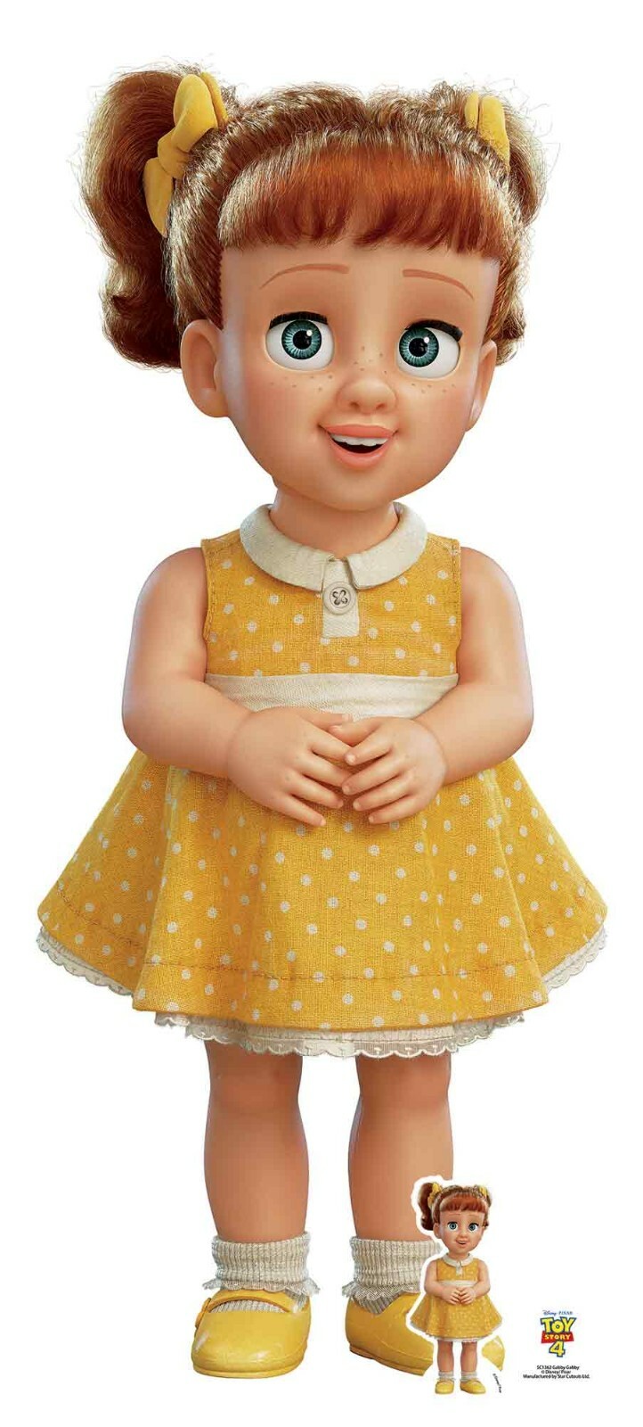 Gabby Gabby Official Disney Toy Story 4 Lifesize and Mini Gabby Gabby Official Disney Toy Story 4 Lifesize and Mini