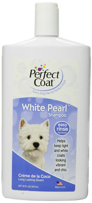 Perfect Coat White Pearl Shampoo, Easy Rinse, - 32 Oz. NEW