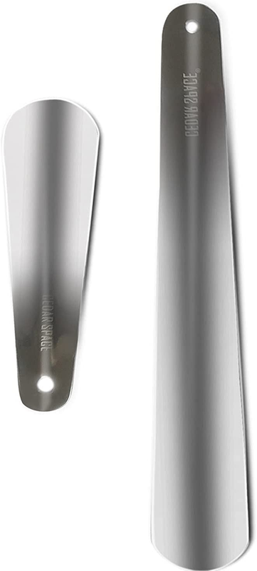 Long Handle For Seniors, Metal Shoe Horn Set, Shoe Helper