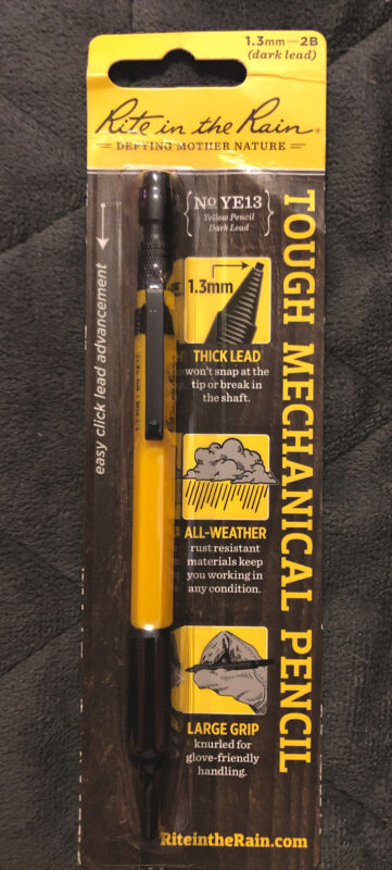 Rite In The Rain Mechanical Pencil All-Weather Rust Resistant Construction YE13