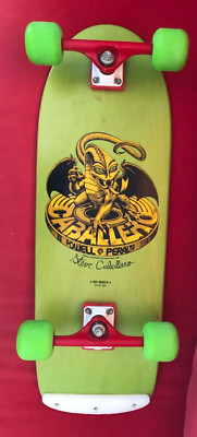 Powell Peralta Steve Caballero Deck Re Issue Complete Green 2005 Display Model