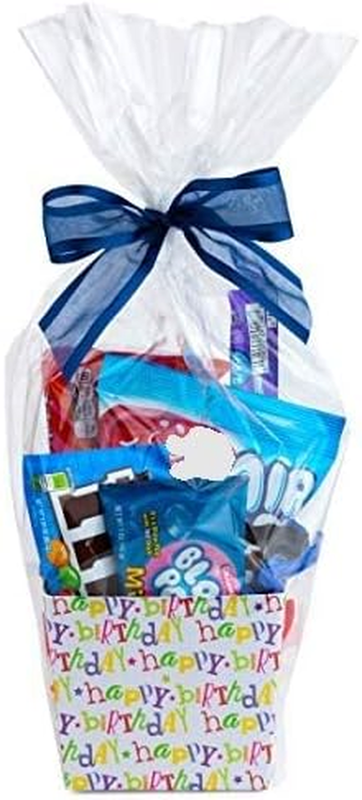 Clear Cellophane Gift Bags for Small Baskets and Gifts (20 B