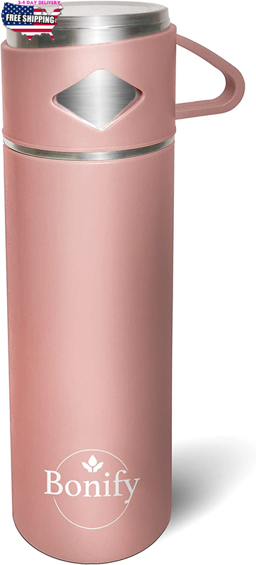 Stainless Steel Thermo Vacuum Insulated Flask Bottle with Cup-700 Ml / 23.7 Oz-