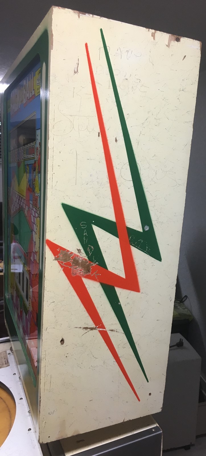 Pool theme pinball machine gottlieb 1962 Rack-A-Ball