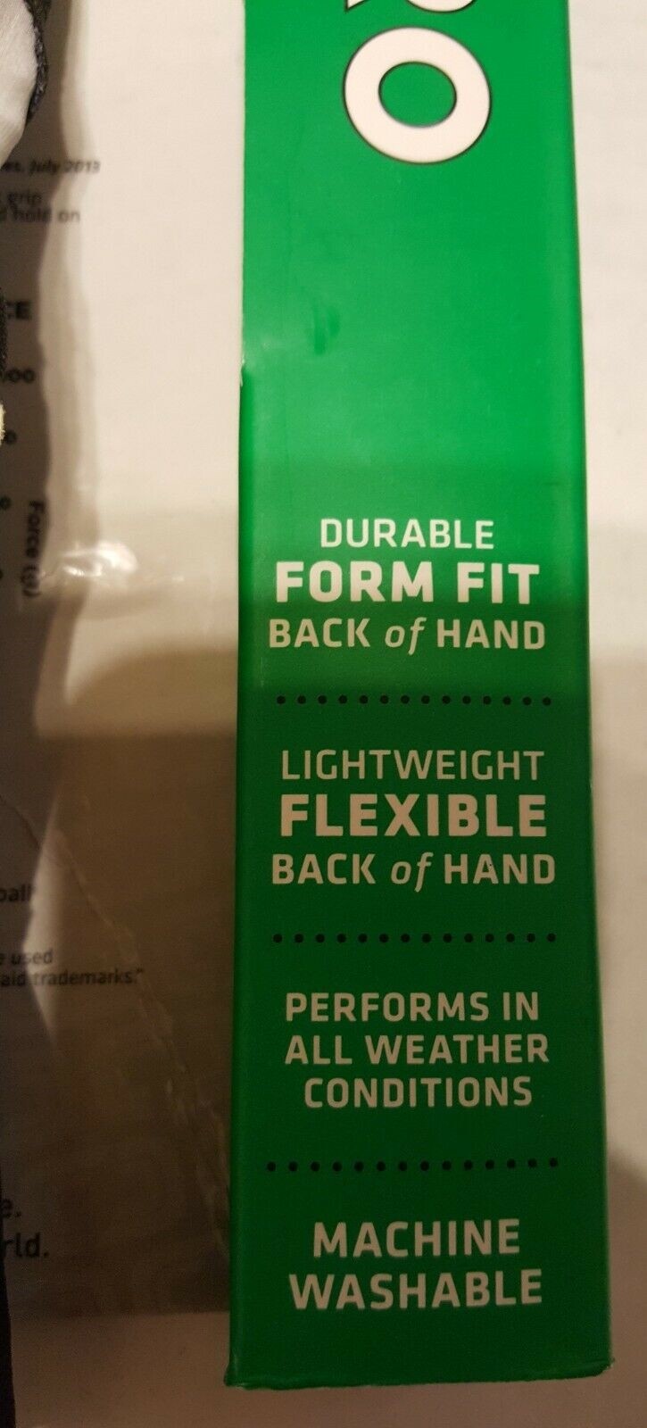 Cutters Gloves REV Pro Receiver Glove (Pair) Black Adult Medium New