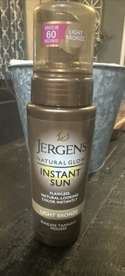 Jergens Instant Sun Natural Glow Light Bronze 6 fl.oz. 