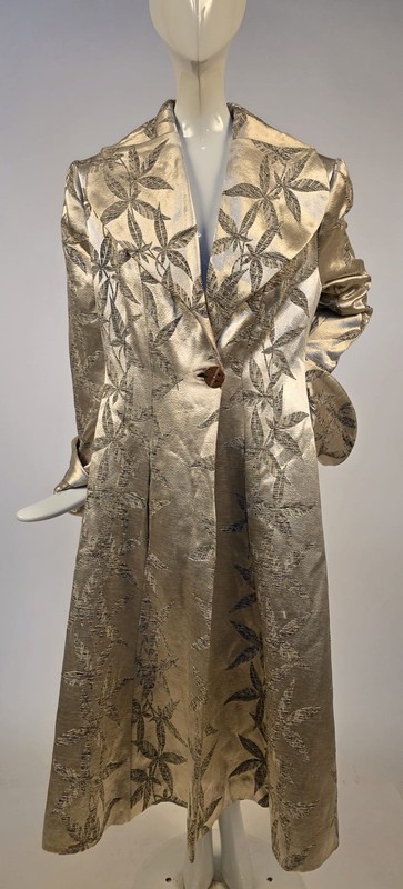 トップス aere vintage satin coat ELEGANT VINTAGE 1950'S SATIN PRINCESS COAT REFINISHED BY DOLLY