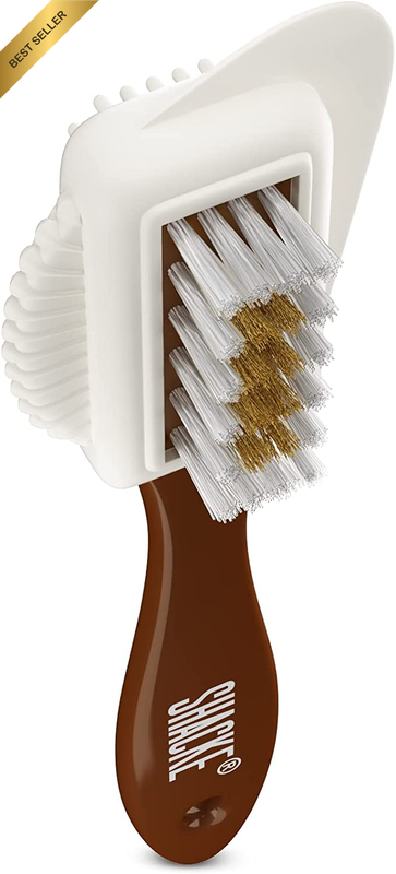 Suede & Nubuck 4-Way Leather Brush Cleaner