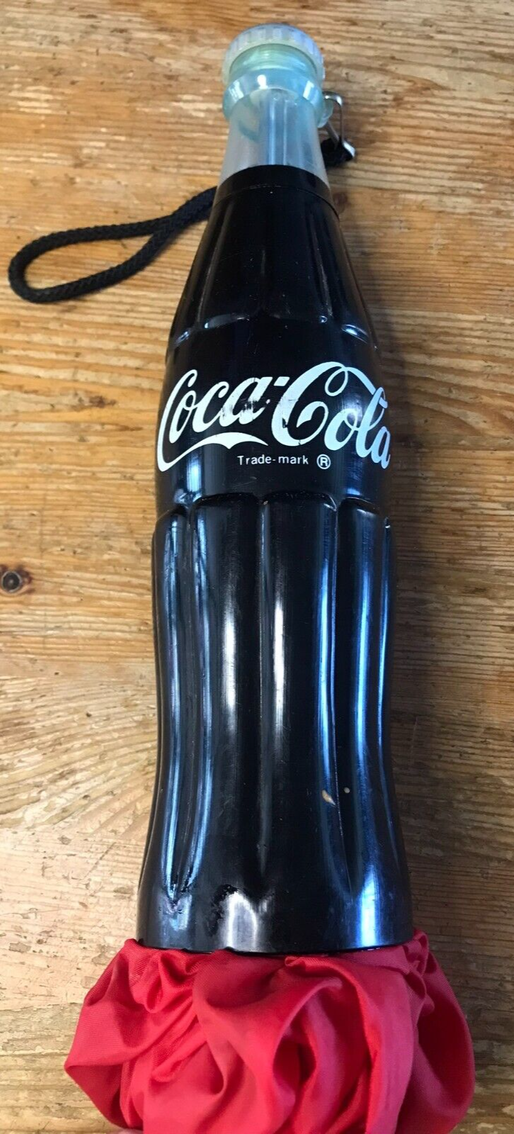 Coca-Cola Centennial Edition パブミラー Vintage Coke Bottle Umbrella Centennial Celebration Red