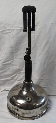 COLEMAN LANTERN  NICKEL  Q-LITE  TABLE LAMP   CANADA VINTAGE-PARTS ONLY