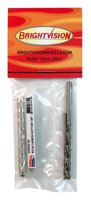 Brightvision 1/64th Die-Cast Screw-In 2-56 Rivet Tap, Safe-T-Handle & Bits Kit