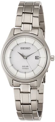 Pre-owned Seiko [ Watch]  Selection Solar Pair Stpx041 In Dial Color - White