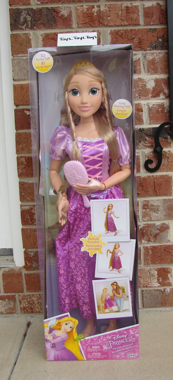 Disney Princess Rapunzel My Size Doll 32