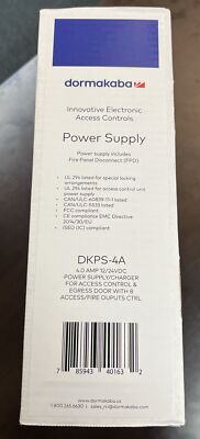 Dormakaba RCI DKPS-4A Power Supply 4A Charger 4Amp 12/24VDC