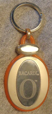 Bacardi O Rum Key Chain - Shiny - Christmas Tree Ornament?....NEW
