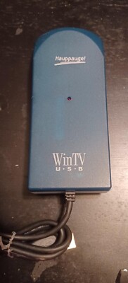 Hauppauge WinTV USB TV Tuner Capture SVideo Coax NTSC Model 40201