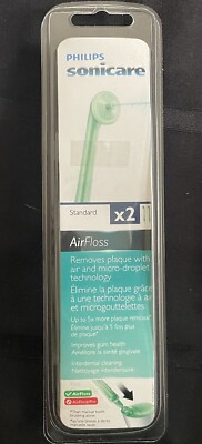 2 Sonicare AIR FLOSS Replacement Flosser Nozzle Heads Tips Sonic Care AirFloss