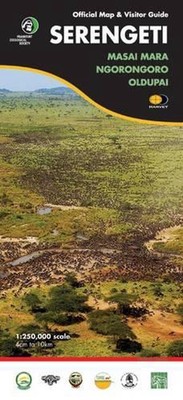 Serengeti: Official Map and Visitor Guide by Harvey Map Services Ltd. (English) 